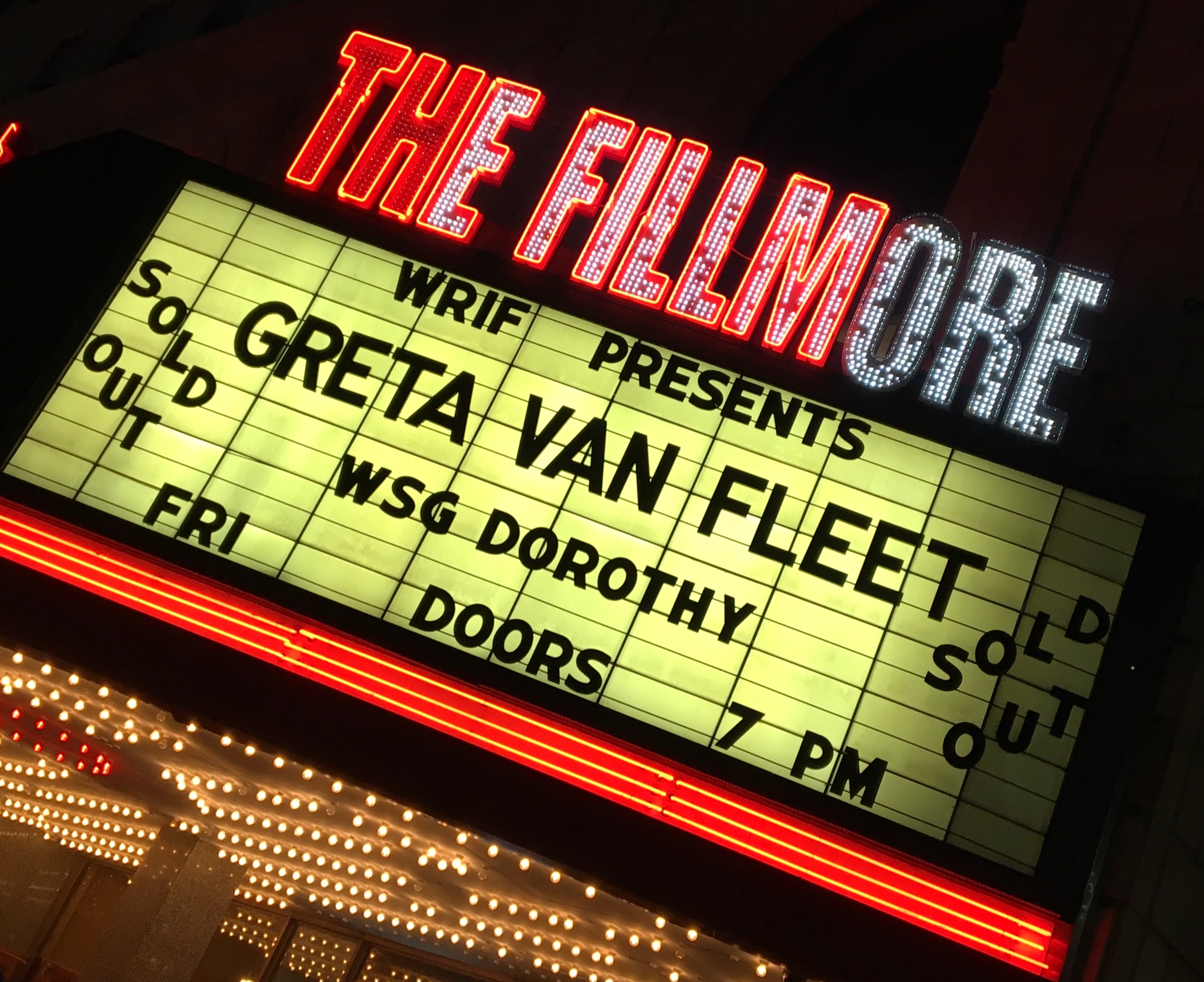 Greta Van Fleet - Fillmore Detroit